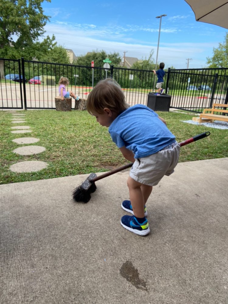 Toddler Care of Environment