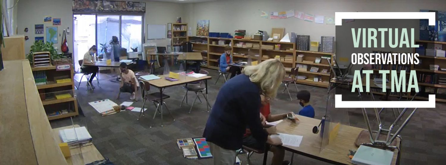 Virtual Observations at TMA, The Montessori Academy of Arlington, Private School Arlington TX