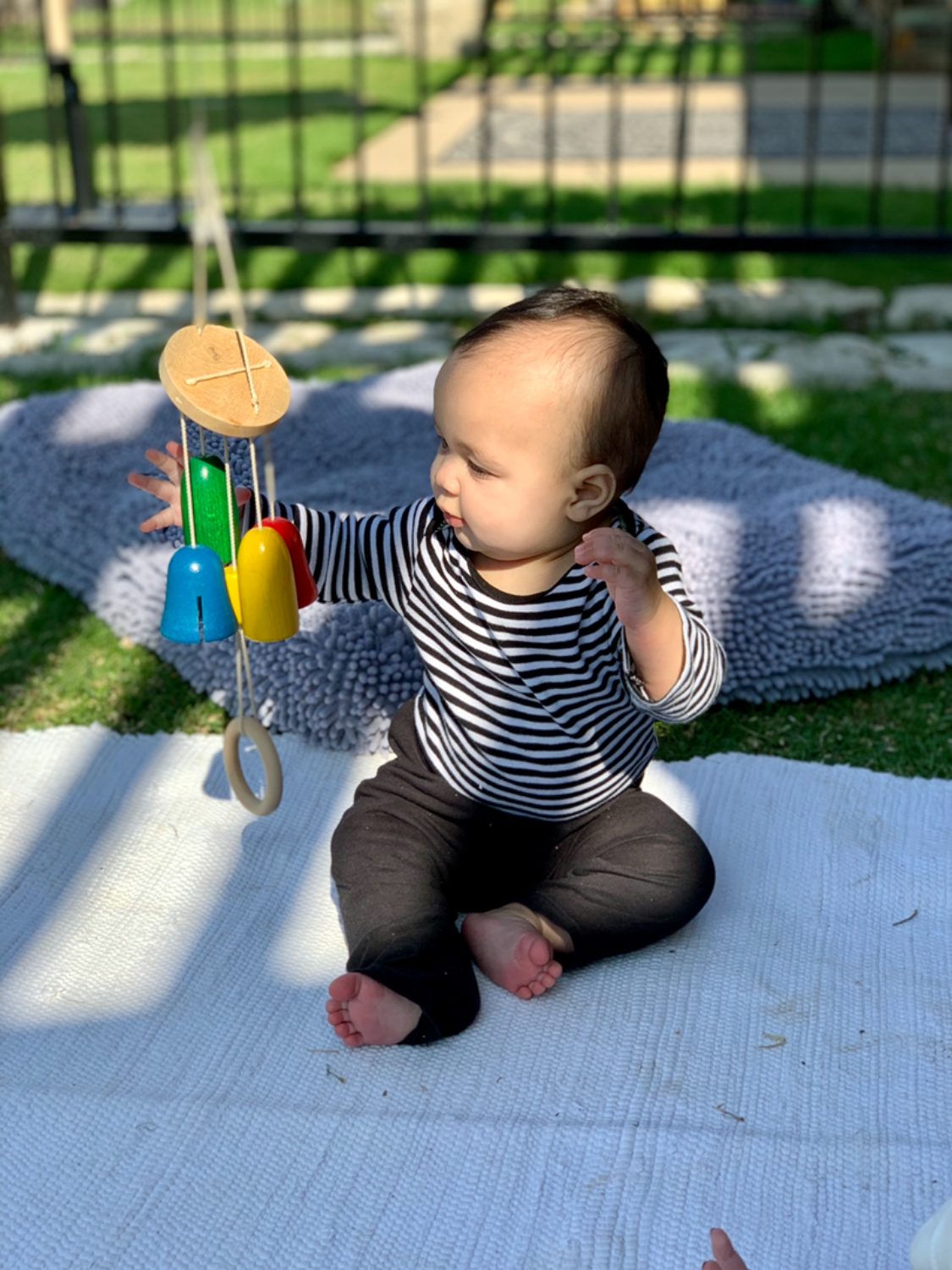 Infant Wooden Mobile, The Montessori Academy of Arlington, Private School Arlington TX