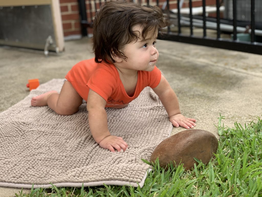 Infant - Natural Gross Motor Development, The Montessori Academy of Arlington, Private School Arlington TX