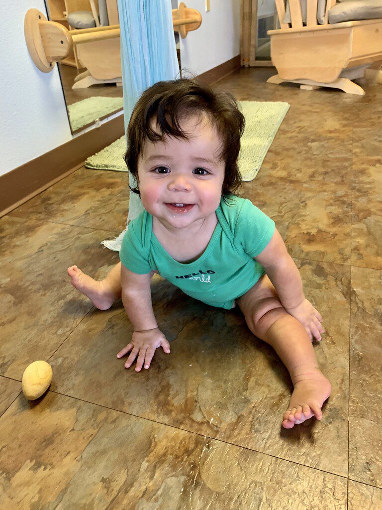 Infant - Natural Gross Motor Development, The Montessori Academy of Arlington, Private School Arlington TX