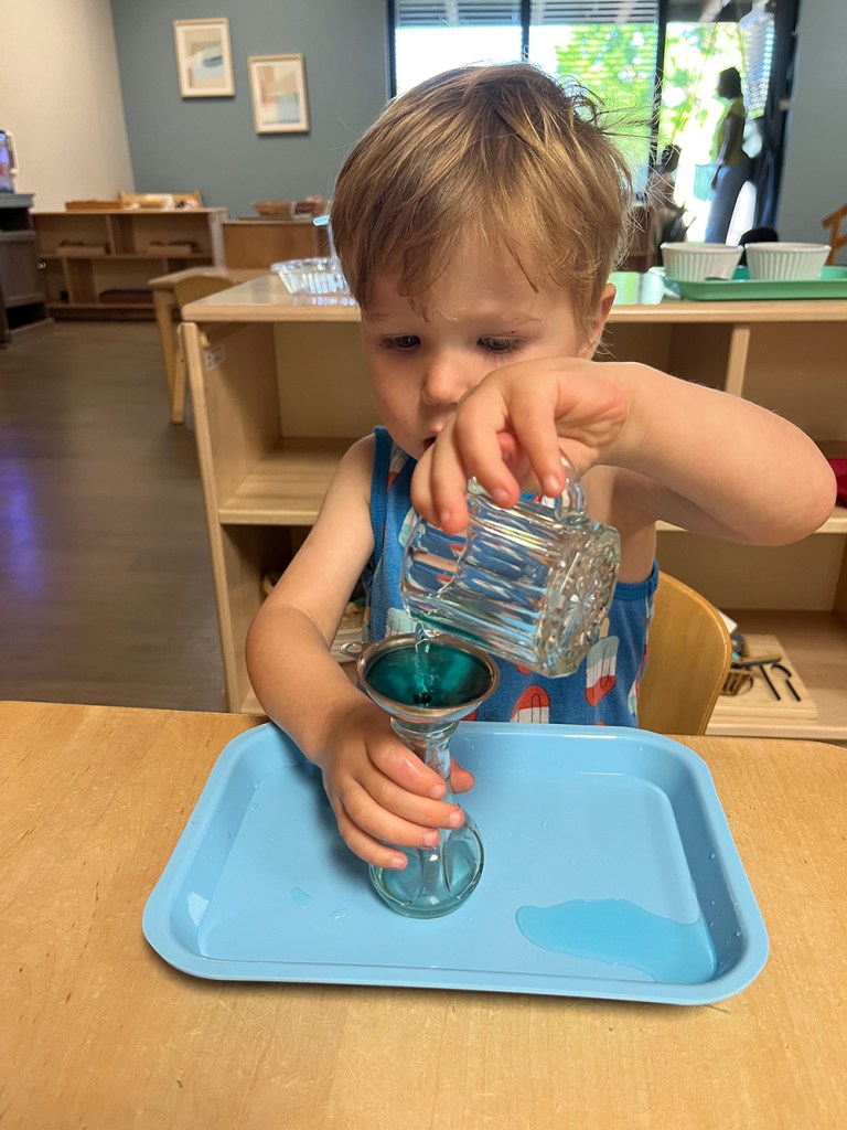 Toddler Wet Pouring